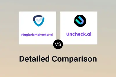 Plagiarismchecker.ai vs Uncheck.ai