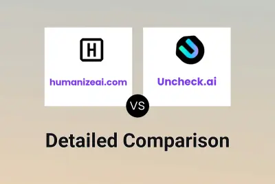 humanizeai.com vs Uncheck.ai