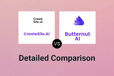 CreateSite.AI vs Butternut AI