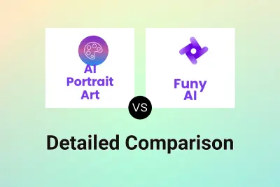 AI Portrait Art vs Funy AI