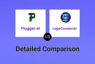 Plugger.ai vs LogoCreatorAI