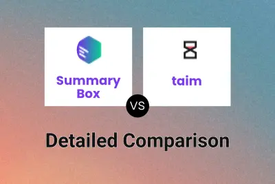 Summary Box vs taim