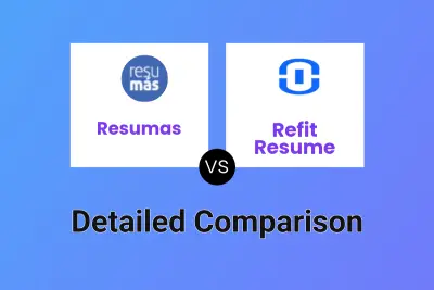 Resumas vs Refit Resume Detailed comparison features, price