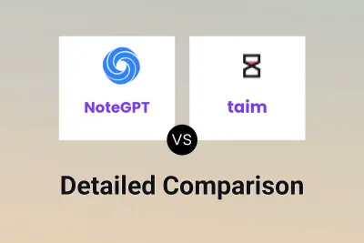 NoteGPT vs taim