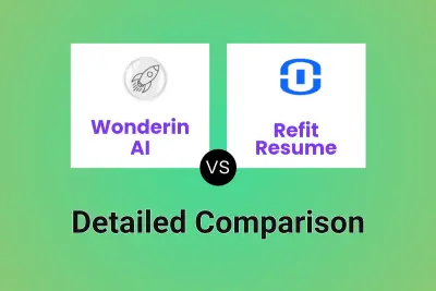 Wonderin AI vs Refit Resume Detailed comparison features, price