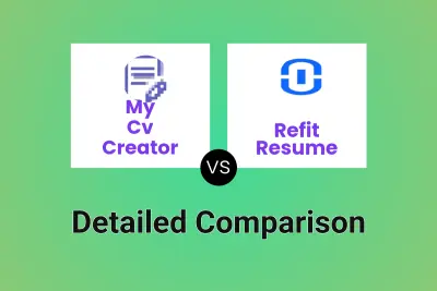 My Cv Creator vs Refit Resume Detailed comparison features, price