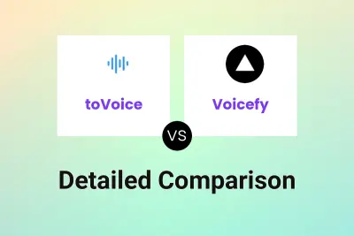 toVoice vs Voicefy