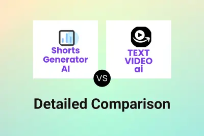 Shorts Generator AI vs TEXT VIDEO ai