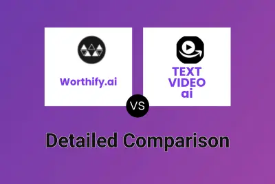 Worthify.ai vs TEXT VIDEO ai