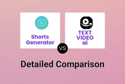 Shorts Generator vs TEXT VIDEO ai