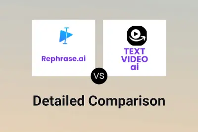 Rephrase.ai vs TEXT VIDEO ai