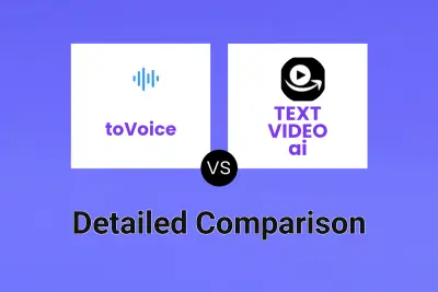 toVoice vs TEXT VIDEO ai