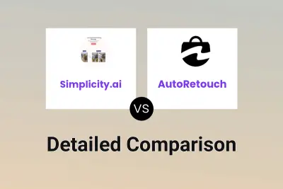 Simplicity.ai vs AutoRetouch