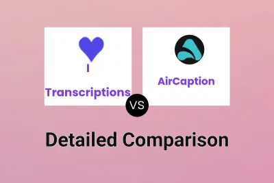 I ♡ Transcriptions vs AirCaption