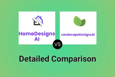 HomeDesigns AI vs LandscapeDesignsAI