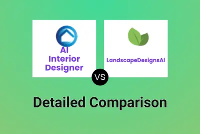 AI Interior Designer vs LandscapeDesignsAI