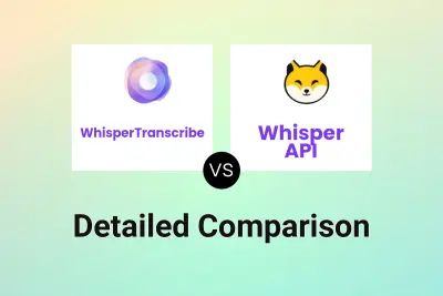 WhisperTranscribe vs Whisper API