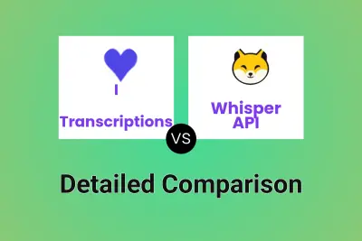 I ♡ Transcriptions vs Whisper API