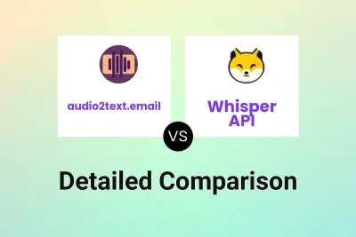 audio2text.email vs Whisper API