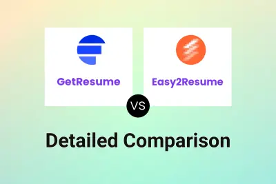 GetResume vs Easy2Resume