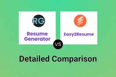 Resume Generator vs Easy2Resume