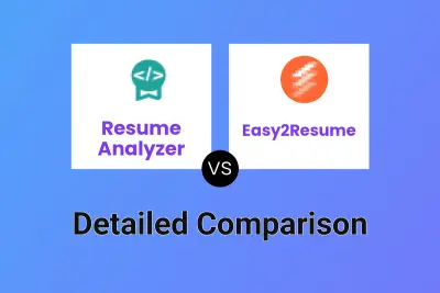 Resume Analyzer vs Easy2Resume