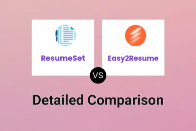 ResumeSet vs Easy2Resume