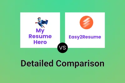 My Resume Hero vs Easy2Resume