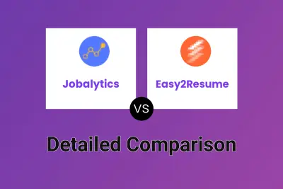 Jobalytics vs Easy2Resume