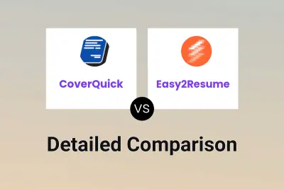 CoverQuick vs Easy2Resume