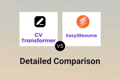 CV Transformer vs Easy2Resume