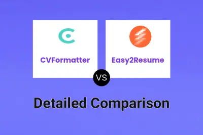 CVFormatter vs Easy2Resume