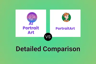 AI Portrait Art vs PortraitArt