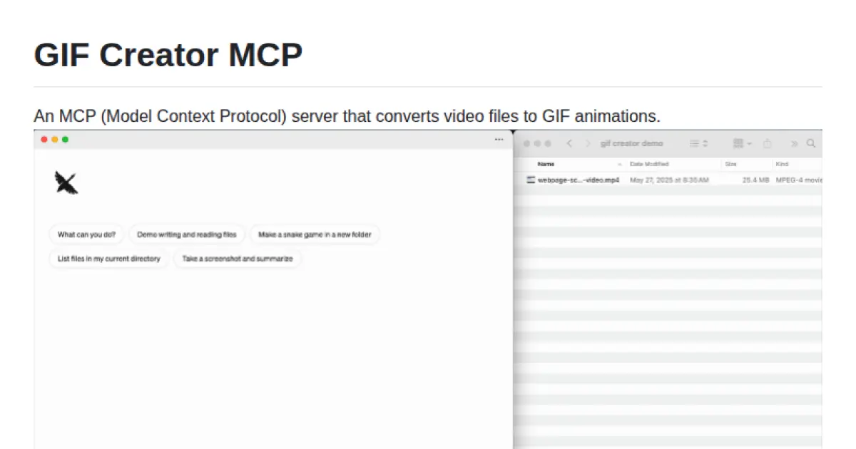 GIF Creator MCP