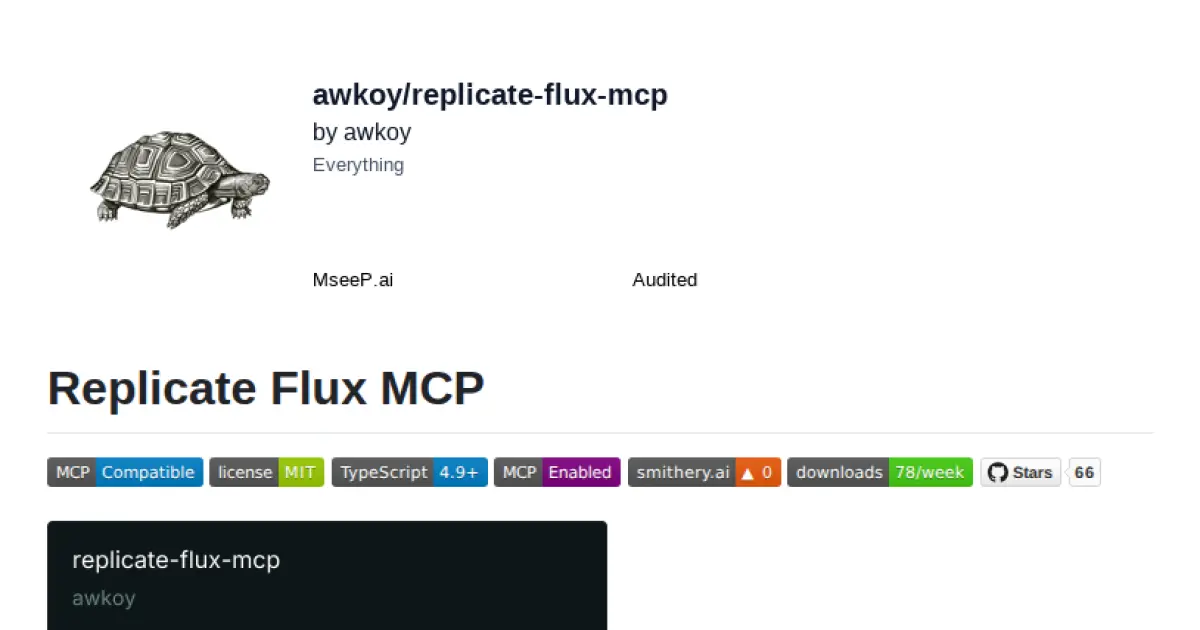Replicate Flux MCP