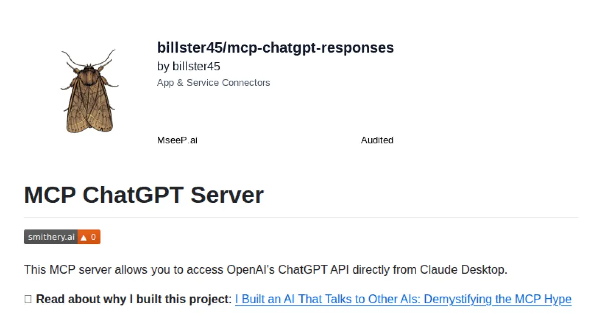 MCP ChatGPT Server