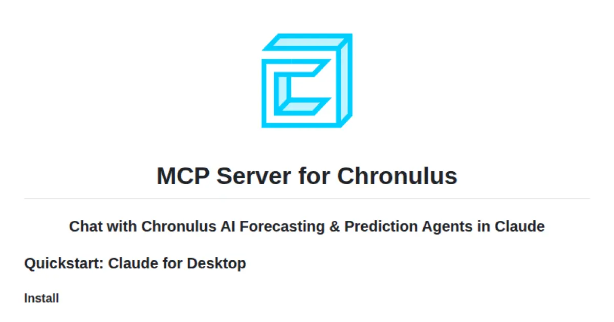 Chronulus MCP