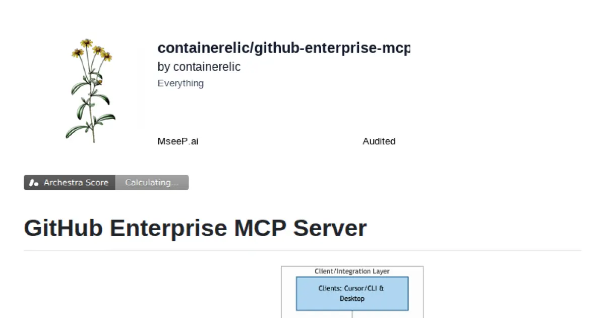 GitHub Enterprise MCP Server
