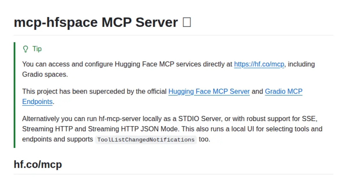 mcp-hfspace