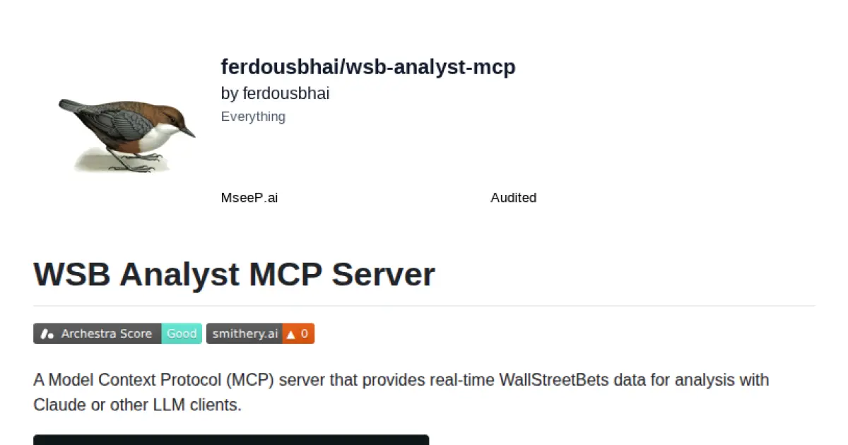 WSB Analyst MCP Server