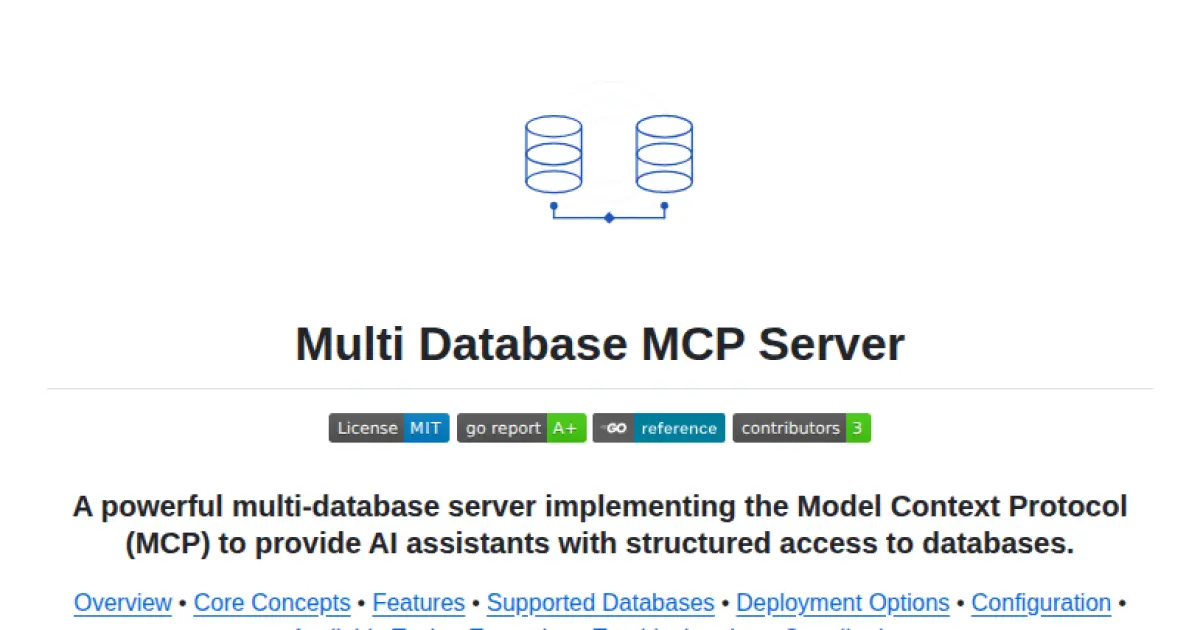 Multi Database MCP Server
