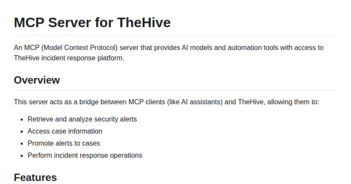 MCP Server for TheHive