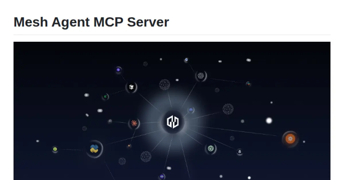 Mesh Agent MCP Server
