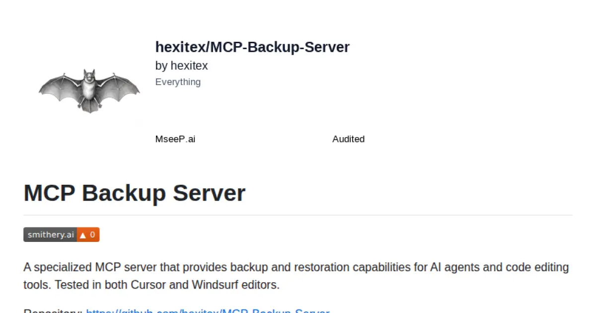 MCP Backup Server