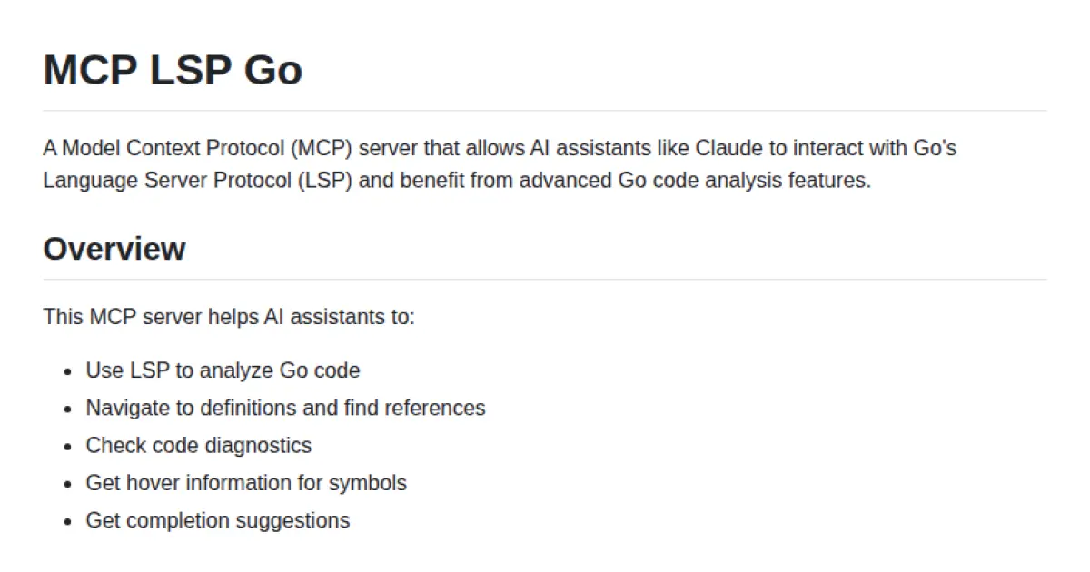 mcp-gopls