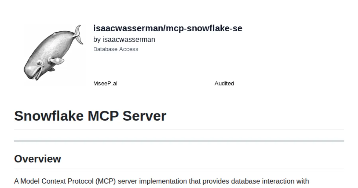 Snowflake MCP Server