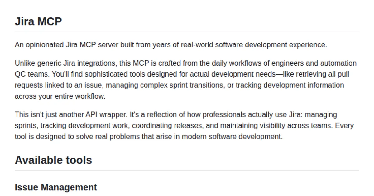 Jira MCP