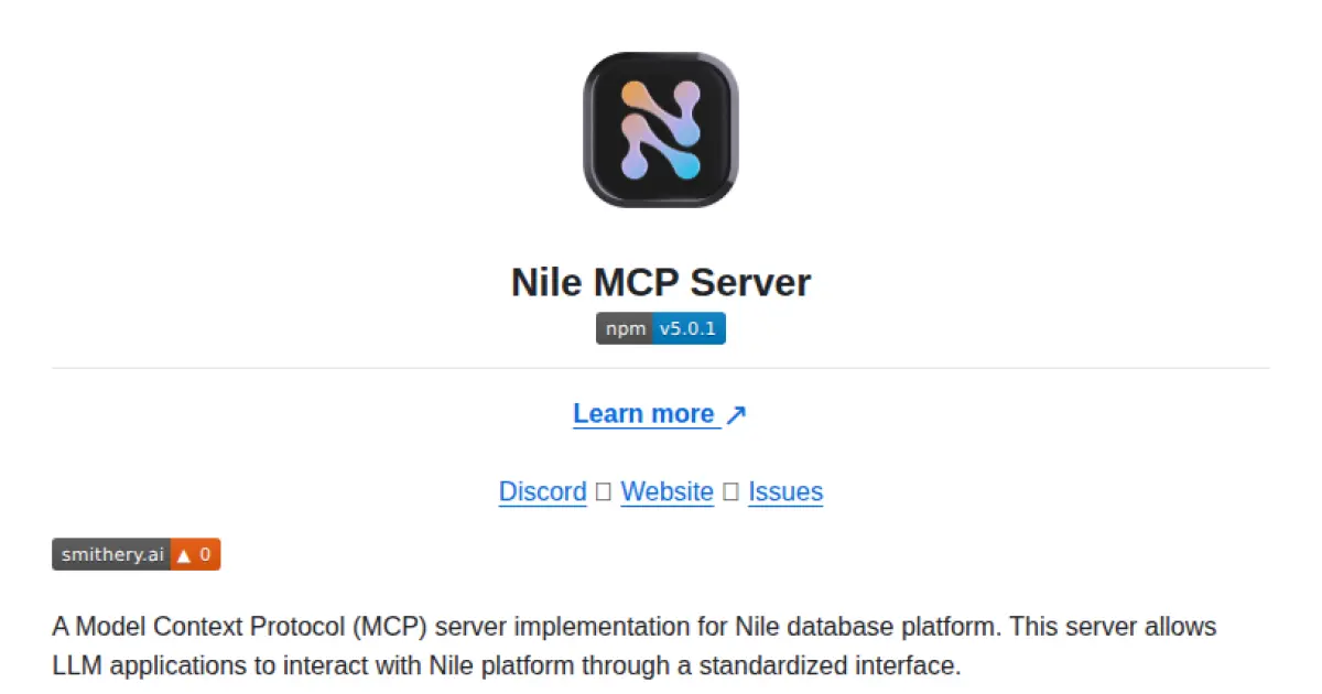 Nile MCP Server