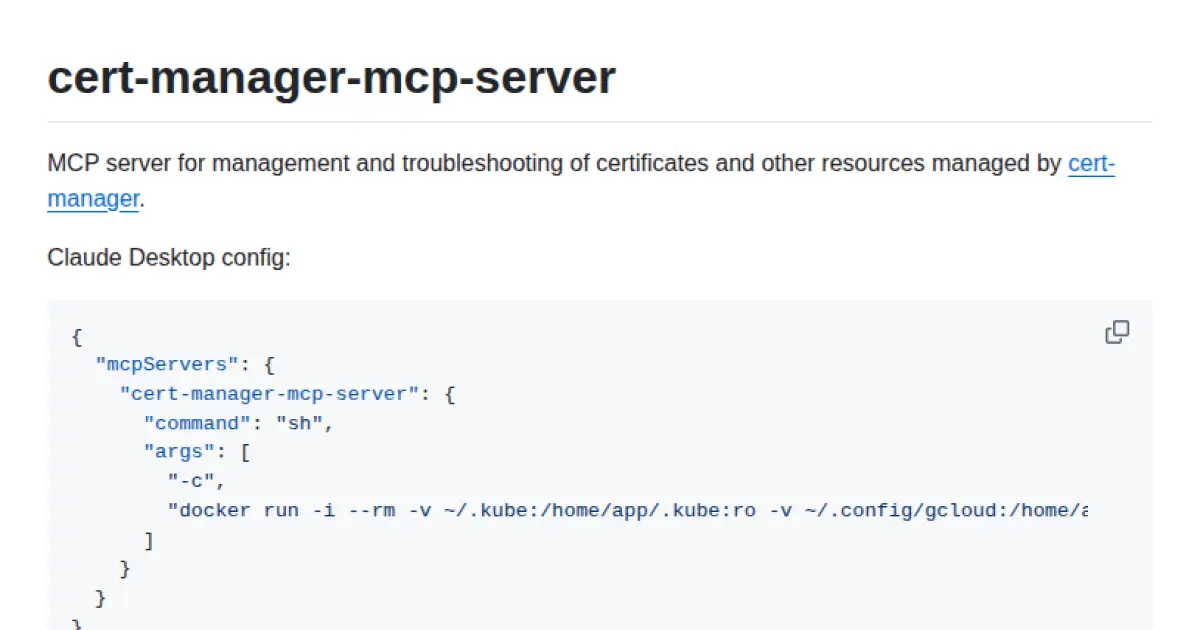 cert-manager-mcp-server
