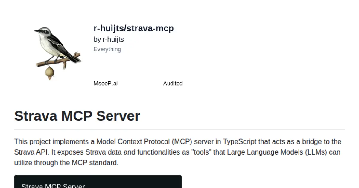 Strava MCP Server